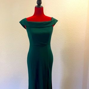Lulus Emerald Green Maxi Dress, Size M